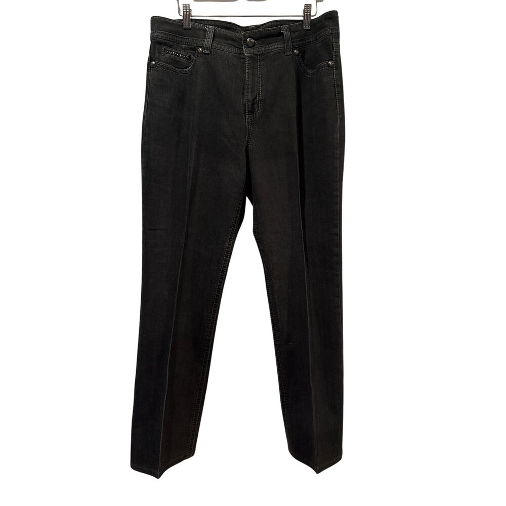Code Bleu Annette Y2K Style Embellished Stretch Jeans, 16